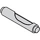 Viessmann Schalldmpfer DN160 aus Flexrohr, Lnge 1 m, Packungsdicke 50 mm - ZK03036