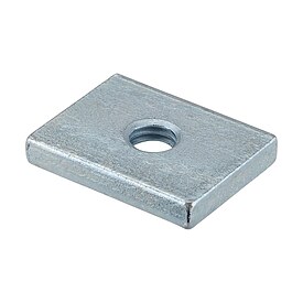 Schiebemutter rechteckig - Stahl verzinkt - mit Gewinde M8 - f�r Profil 27/18 und 28/30