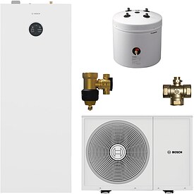 BOSCH Luftw�rmepumpen-Paket BOPA CS381, CS3800iAW 6 OM-S, mit integriertem Warmwasserspeicher, Pufferspeicher - 7739625567