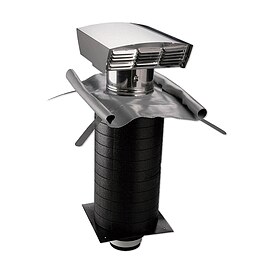 Buderus Dachdurchfhrung DDF160/1 DN 160 aus Edelstahl - 7719003366