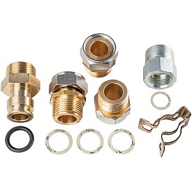 Buderus Set Anschlussnippel CS17 f�r direkten bauseitigen Anschluss - 7738112119