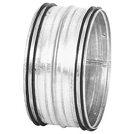 Buderus Verbindungsnippel/Steckverbinder Metall DN100 FM100 mit Gummilippendichtung fr Logavent HRV156 K (BS) - 7738112486