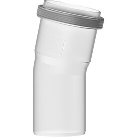 Buderus PP-Abgasrohr-Bogen  80 mm - 15 - 7738112667