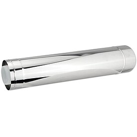 Buderus konzentrisches Abgasrohr DN80/125 - Lnge 500 mm - Edelstahl