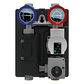 Buderus Heizkreis-Schnellmontage-Set HSM25/6 f�r 1 Heizkreis mit Mischer DN 25, 6 m Pumpe - 8718599204