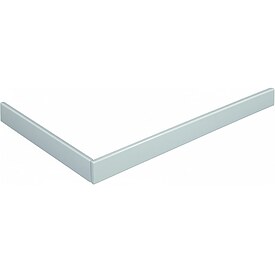 Combia Duschwannensch�rze f�r Mineral-Colorat, wei�, Rechteck - 100 x 100 cm