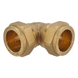 Klemmverschraubung fr Kupferrohre - Winkel 15 x 15 mm fr Heizung und Trinkwasser