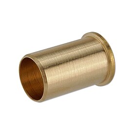 Messing-Verstrkungshlse fr Weich-Kupferrohr 15 x 1 mm
