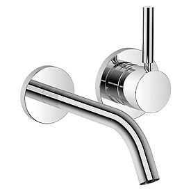 Wand-Waschtischmischer Dornbracht META, Ausladung 190 mm, chrom - 36860660-00