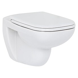 Wand-Tiefspl-WC Duravit D-Code 545 mm, wei - 2535090000