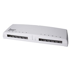 Mini-Verteiler MPD12 AMJ/UMJ TH35 alpinwei, unbestckt - 325 x 110 x 43,5 mm