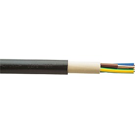 Erdkabel 0,6/1KV NYY-J, 5 x 1,5 mm RE schwarz - Rolle 50 m