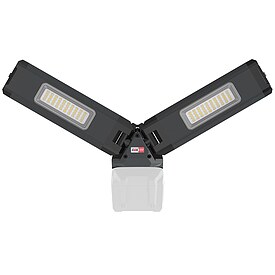 scangrip DUO CONNECT Akku-LED-Arbeitsleuchte, Flutlichtstrahler, 12/18V - ohne Akku und Ladegert - 2500 lm