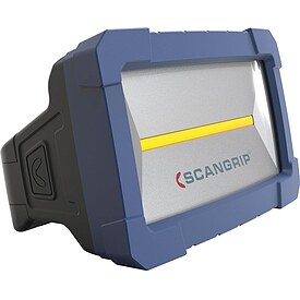 scangrip STAR Akku-LED-Arbeitsleuchte, Handleuchte, 3,7 V - mit 5,2 Ah Akku - 1000 lm