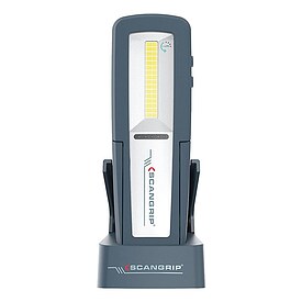 scangrip UNIFORM for LIFE Akku-LED-Arbeitsleuchte, Handleuchte, 3,7 V - mit 2,6 Ah Akku - 500 lm