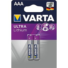 Batterie Varta Professional Lithium LR03 Micro AAA - 2 Stk - 1,5V