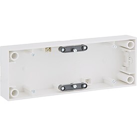 Aufputz-Gehuse Berker 3fach S.1 polarwei, glnzend - 225 x 83 x 42 mm