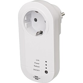 WiFi/WLAN Steckdose max. 3680 Watt IP20, wei fr Innen