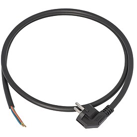 Schutzkontakt Anschlussleitung Abgewinkelt, IP20, H07RN-F, 3x1,5 mm - verschiedene Lngen