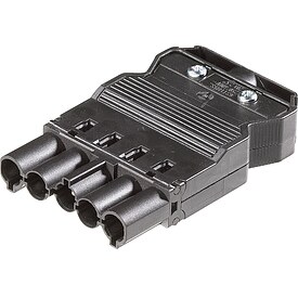 Stecker Wieland GST18i5 5-polig, 250 V / 20 A mit Schraubanschluss