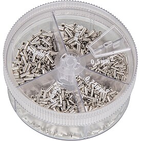 Streudose mit Aderendh�lsen 1900-teilig, unisoliert - von 0,5 - 2,5 mm�