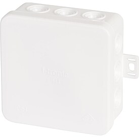 Aufputz-Abzweigkasten, IP54, wei - Mae 85 x 85 x 40 mm