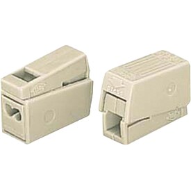 Leuchtenklemme 224 2-Leiter-Leuchtenklemme,Farbe:wei 2x1,0-2,5 mm - 100 Stck