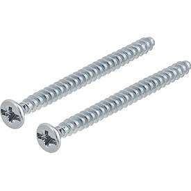 Ger�teschrauben Kombi-Kreuzschlitz 100 St�ck, f�r g�ngige Ger�tedosen, � 3,2 mm - L�nge 40 mm