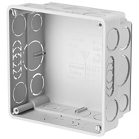 Unterputz-Abzweigkasten - 100 x 100 x 50 mm