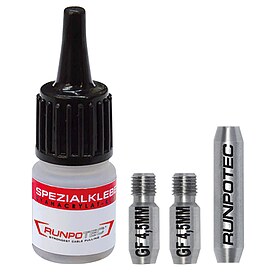 Reparatur Set fr Glasfaserstab  4,5 mm