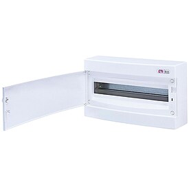 ETI Aufputz-Kleinverteiler, ECT18PO - 1-reihig