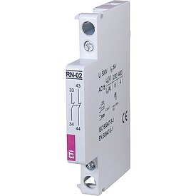 Installationssch�tz RN-02, 2�, Hilfskontaktblock f�r Sch�tze RD25, RD40, RD63