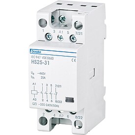 Installationssch�tz Doepke HS 2-230AC/25-31 4-polig, 25A