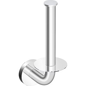 Reservepapierrollenhalter Eldrid, senkrecht rund, Messing verchromt - 93 135 99