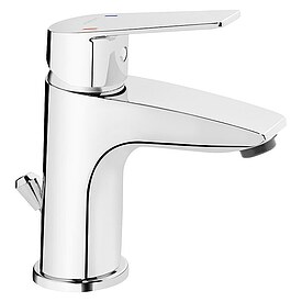Waschtischmischer Gastona, Ausladung 104 mm, mit Zugstange, chrom - 93 159 52