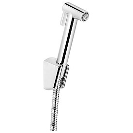 Intim Hygiene-Dusch-Set Ettalia mit Handbrause, Brauseschlauch und Brausehalter, chrom - 93 191 45