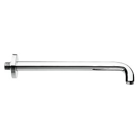Wand-Anschlussrohr 90� rund f�r Kopfbrause / Regendusche - 500 mm - chrom