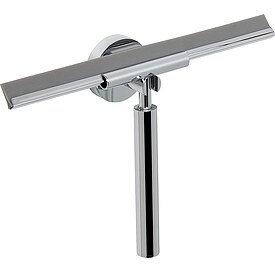 Duschabzieher mit Wandhalterung Messing verchromt - 93 991 23