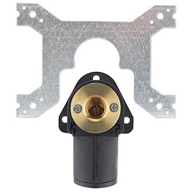 Wanddose f�r Klemmringverschraubung 3/4'' Eurokonus - 1/2'' IG
