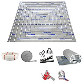 10 m Fubodenheizung-Set - Tackersystem Dmmstrke 25-2 mm - PE-RT 5-Schichtrohr 16 x 2 mm