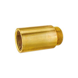 Messing Gewindefitting-Hahnverl�ngerung 1'' x 60 mm