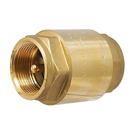 Messing-Universal-Rckschlagventil EUROPA DN 32 - 1 1/4'' IG x 1 1/4'' IG