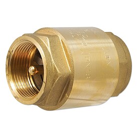 Messing-Universal-Rckschlagventil EUROPA DN 40 - 1 1/2'' IG x 1 1/2'' IG