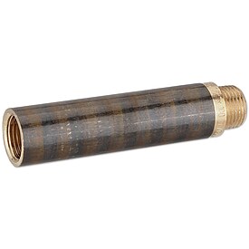 Rotguss Gewindefitting-Hahnverl�ngerung 1/2'' x 100 mm