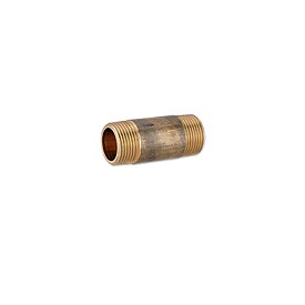 Rotguss Gewindefitting-Langnippel 3/4'' x 60 mm