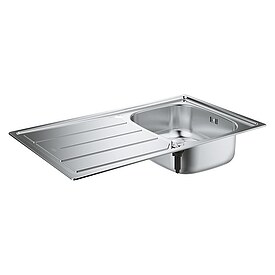 Edelstahlsple Grohe K200 mit 1 Becken 860 x 500 mm reversibel - 31552SD1
