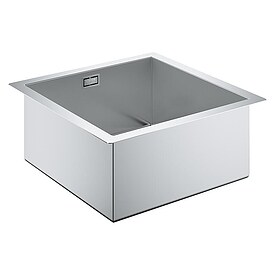 Edelstahlsple Grohe K700 45-S mit 1 Becken 464 x 464 mm - 31578SD1