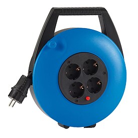 HEDI Kabelbox - 10 m Kabel - mit 4-fach-Schukodosen 250V - IP20