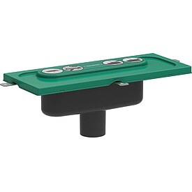 Hansgrohe uBox universal Grundk�rper f. Duschrinne, vertikale Installation - 01002180