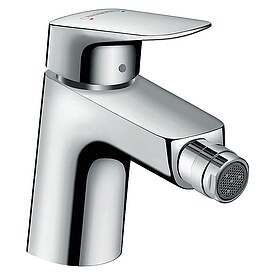 Bidetmischer Hansgrohe 70 Logis, Ausladung 119 mm, chrom - 71204000